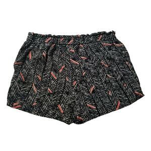 Women's Full Tilt Shorts Size Small S Black Orange Cream